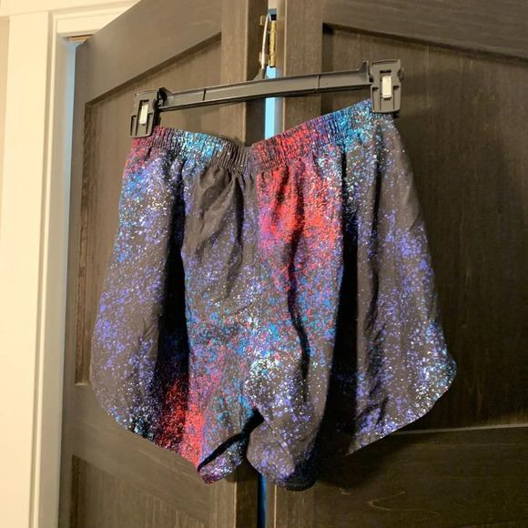 Adidas black with colorful splatter print - very cute and colorful! - Picture 5 of 5